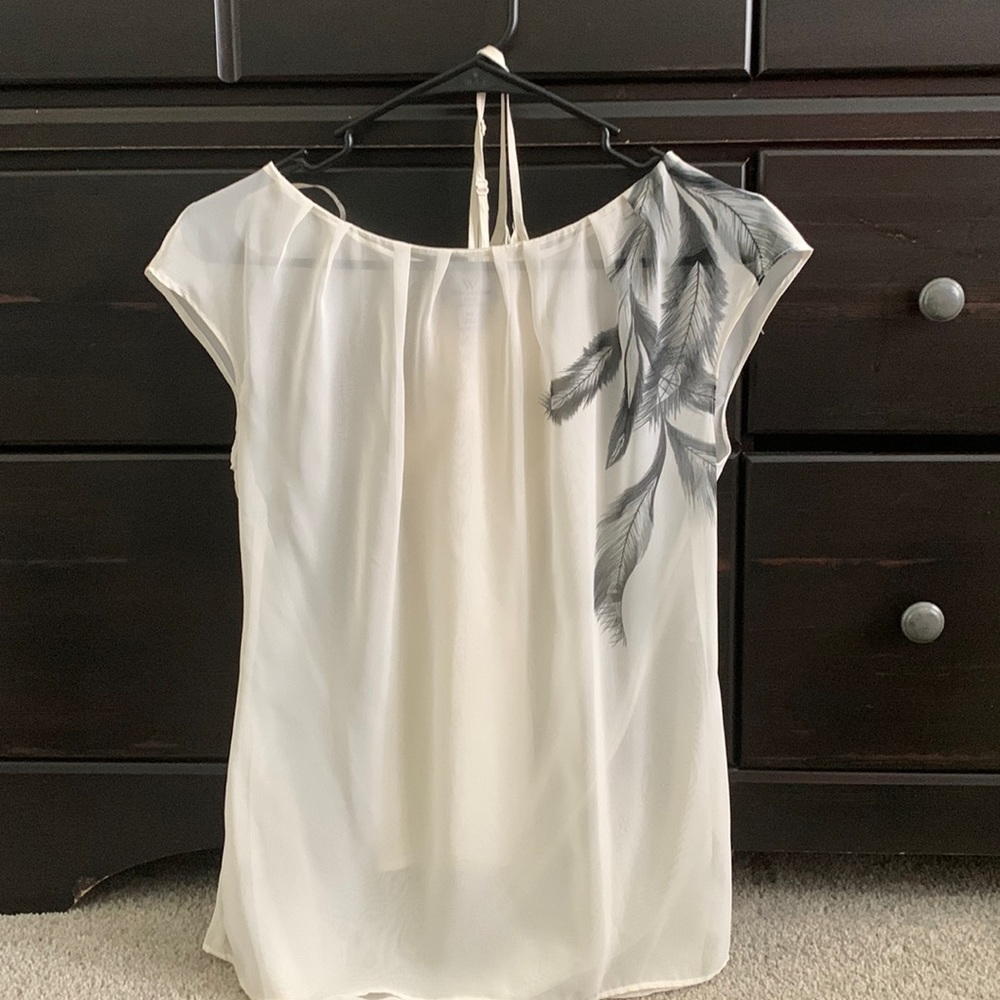 Ladies Worthington blouse w/ shell size PS